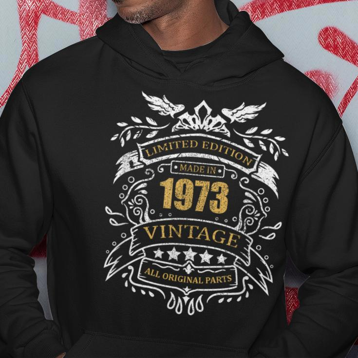 Limited Edition 50Th Birthday Idea Vintage 1973 Hoodie Unique Gifts