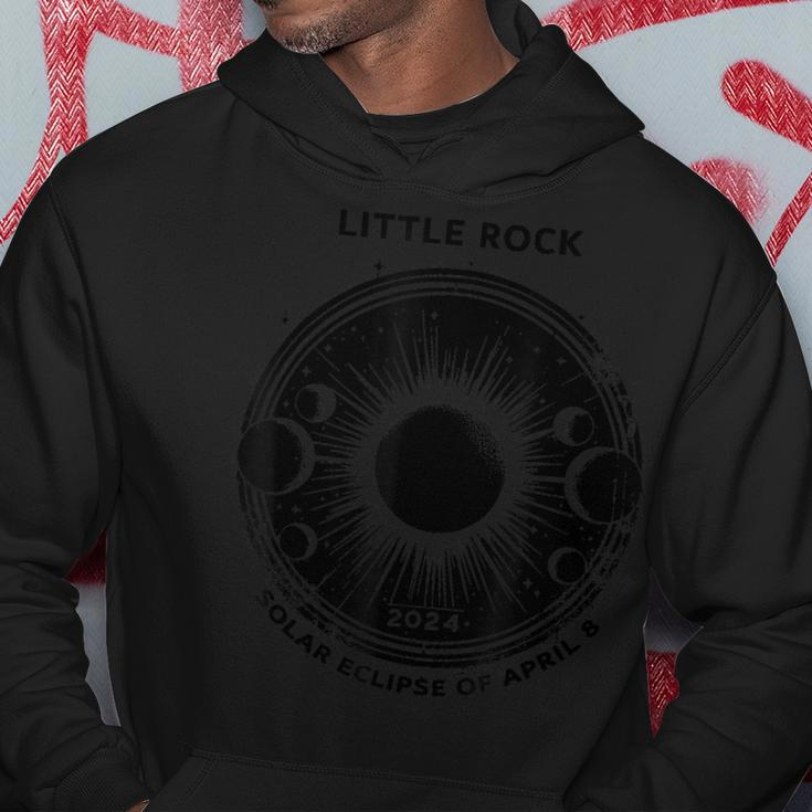 Little Rock 2024 Solar Eclipse 2024 United States Hoodie Unique Gifts