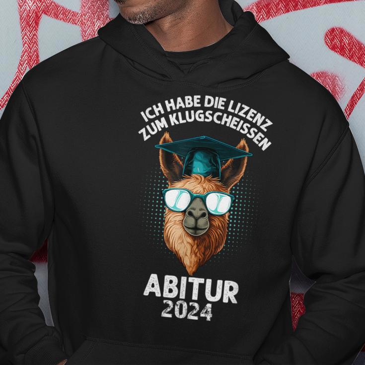 Lizenz Zum Klugscheißen Abitur 2024 Abi Abiturienten Kapuzenpullover Lustige Geschenke