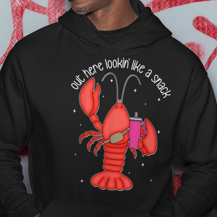 Out Here Lookin Like A Snack Boujee Crawfish Mardi Gras Hoodie Unique Gifts