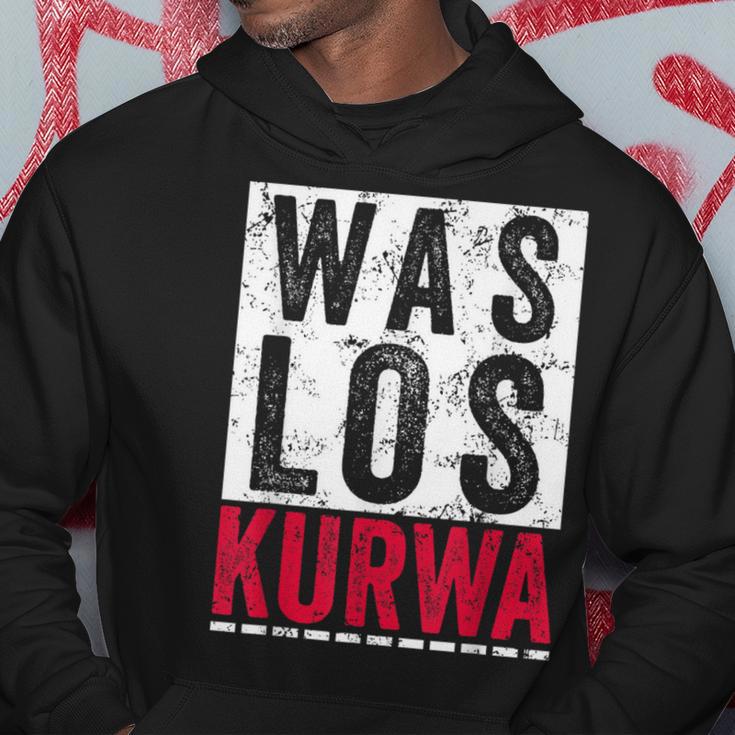 Was Los Kurwa Polska Kurwa Für Stolze Poland Kapuzenpullover Lustige Geschenke