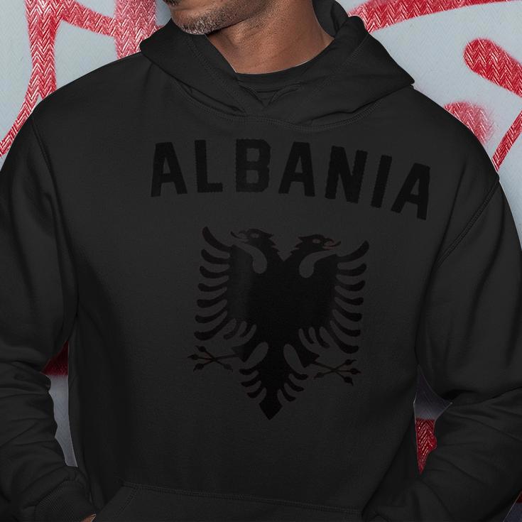 I Love Albania Minimalist Flag Of Albanians Hoodie Unique Gifts