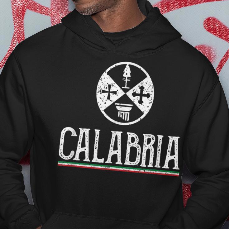 Love Calabria Flag Calabrese Pride Hoodie Lustige Geschenke