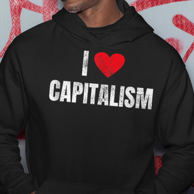 I Love Capitalism Capitalism Capitalists Hoodie Lustige Geschenke