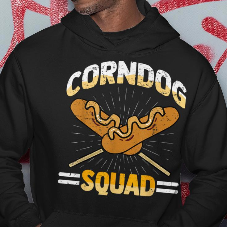 I Love Corndogs Squad Carnival Corn Dogs Hot Dog Hoodie Unique Gifts