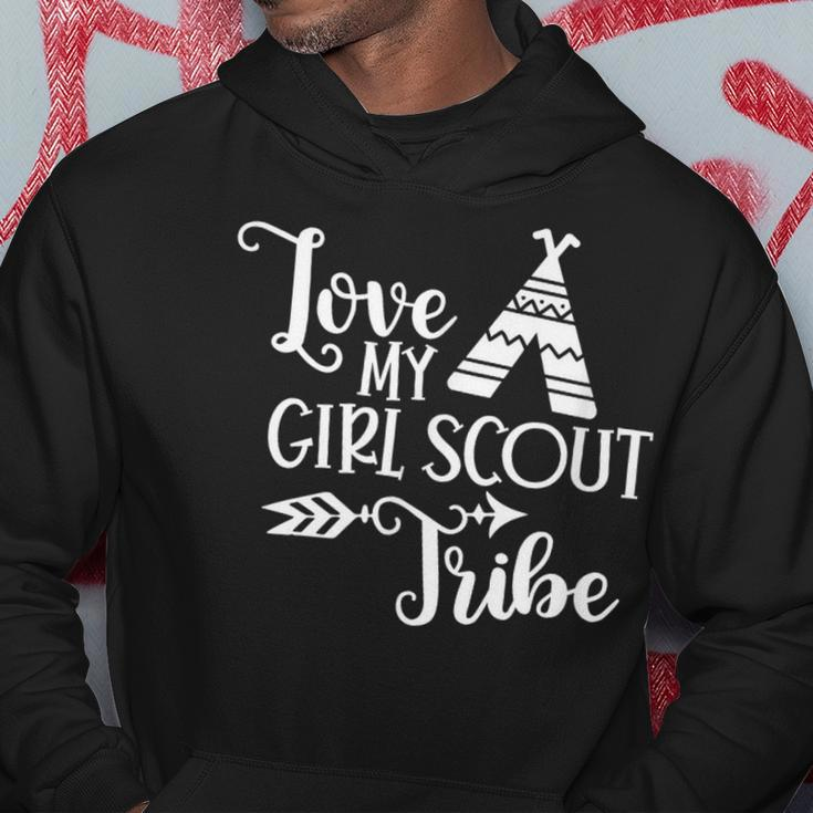 Love My Girls Scout Tribe Scout Leader Scout Spirit Scout Hoodie Unique Gifts