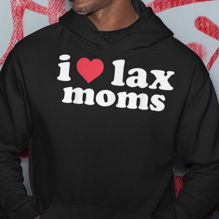 I Love Lax Moms Hoodie Funny Gifts