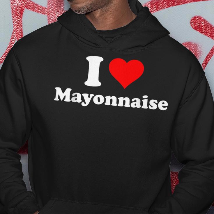 I Love Mayonnaise Hoodie Lustige Geschenke