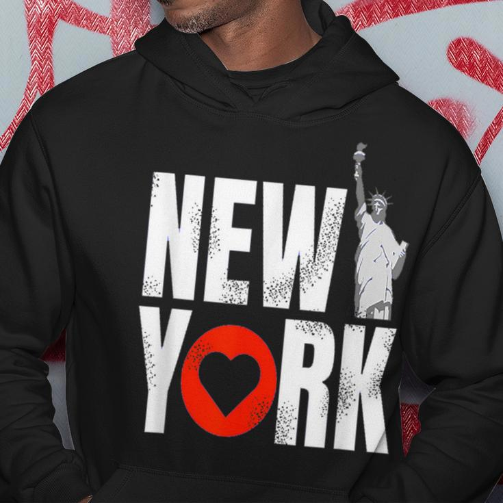I Love New York City Statue Of Liberty America Souvenirs Hoodie Unique Gifts