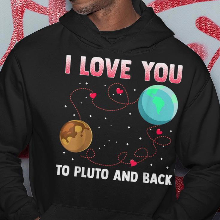 I Love You To Pluto And Back Pluto Never Forget Hoodie Unique Gifts