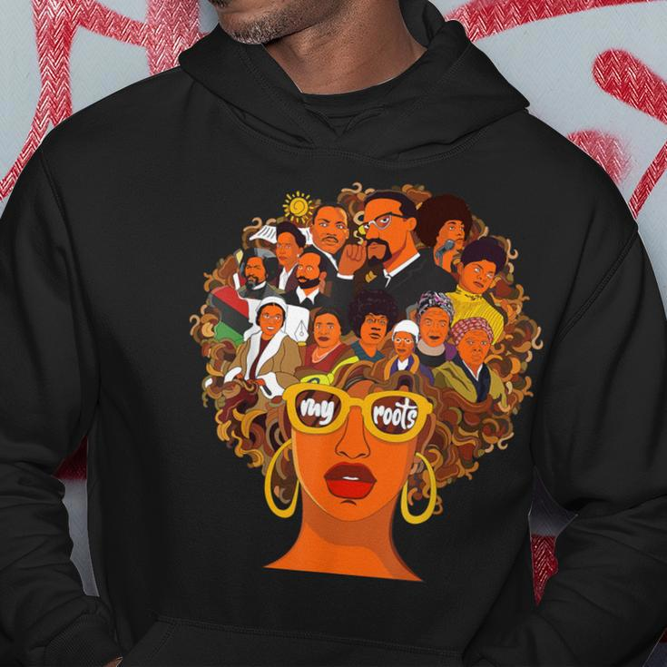 I Love My Roots Back Powerful Black History Month Dna Pride Hoodie Unique Gifts