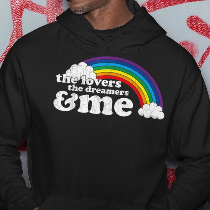 The Lovers The Dreamers And Me Rainbow Hoodie Unique Gifts