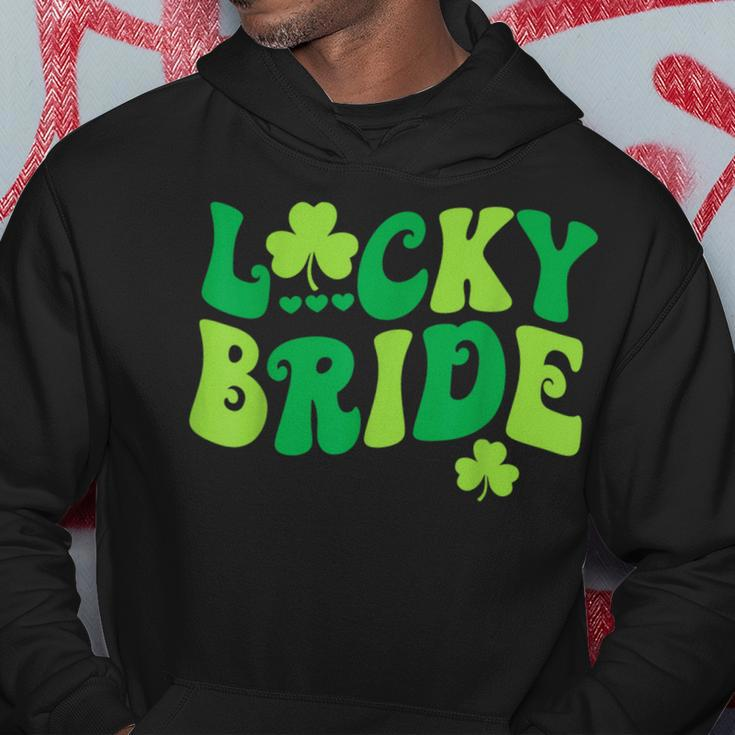 Lucky Bride Groom Couples Matching Wedding St Patrick's Day Hoodie Funny Gifts