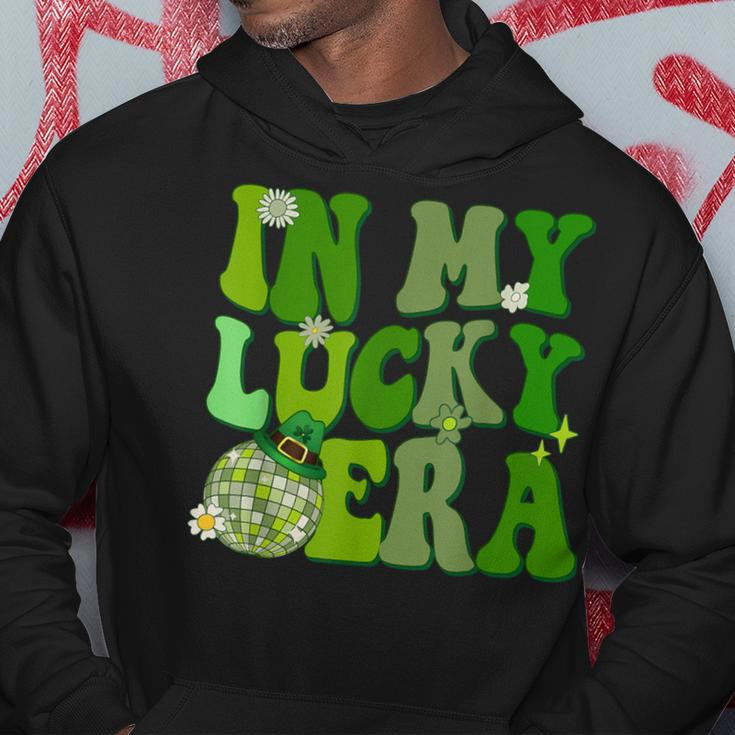 In My Lucky Era St Patrick Paddy Day Retro Disco Hoodie Funny Gifts