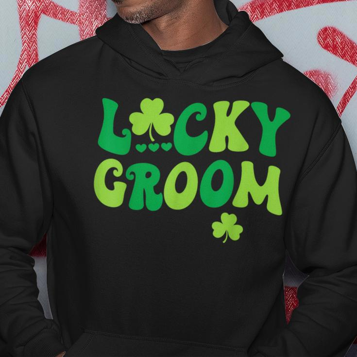 Lucky Groom Bride Couples Matching Wedding St Patrick's Day Hoodie Unique Gifts