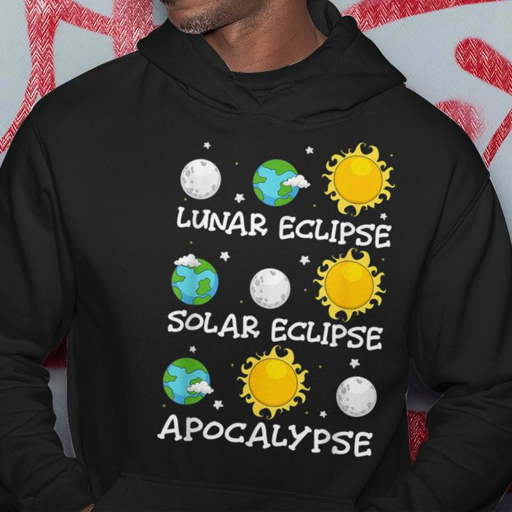 Lunar Eclipse Solar Eclipse And Apocalypse America 40824 Hoodie Unique Gifts