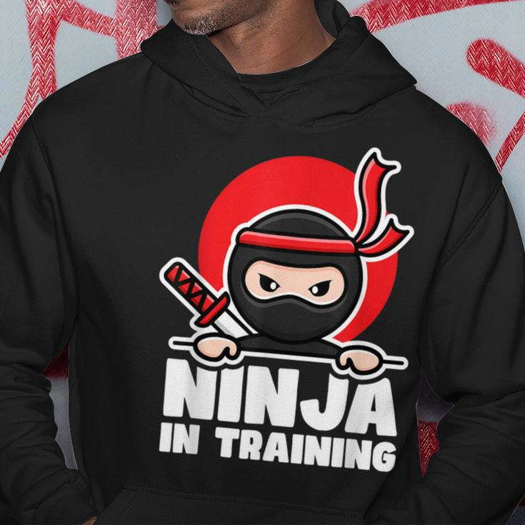 Lustiges Ninja Kampfsport Kinder Hoodie Lustige Geschenke
