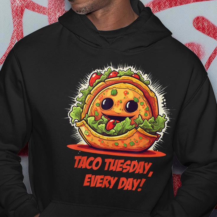 Lustiges Taco Hoodie, Taco Tuesday Motiv - Schwarz Lustige Geschenke