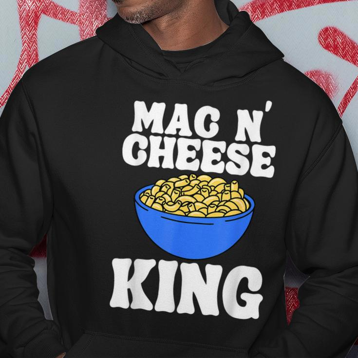 Mac N' Cheese King Macaroni Comfort Food Pasta Lover Hoodie Unique Gifts