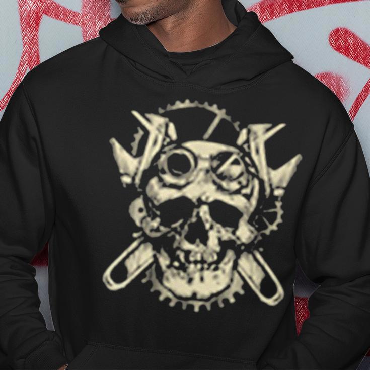 Machanic Skull Gear Pocket Wrench Mechanic Best For Men Hoodie Unique Gifts