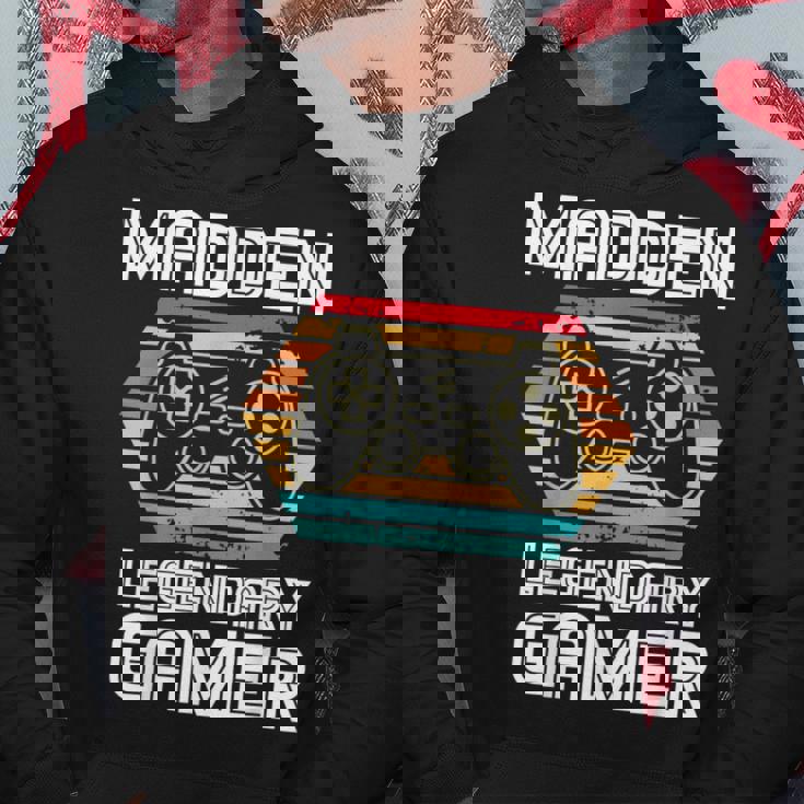Madden Legendary Video Gamer Custom Name Personalized Gaming Hoodie Personalized Gifts