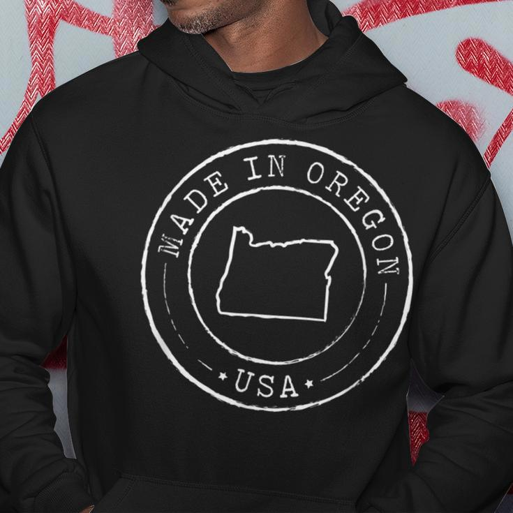 Made In Oregon State Pride Or Vintage Hoodie Unique Gifts