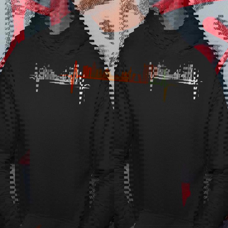Madrid Skyline Latido Estilo Retrointage Sudadera Regalos divertidos
