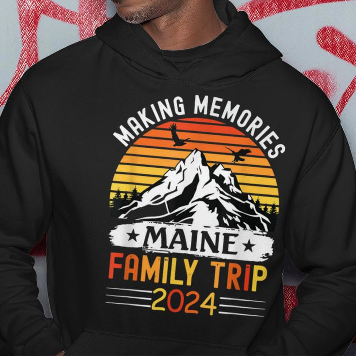Maine Family Vacation 2024 Mountains Camping Family Trip Hoodie Unique Gifts