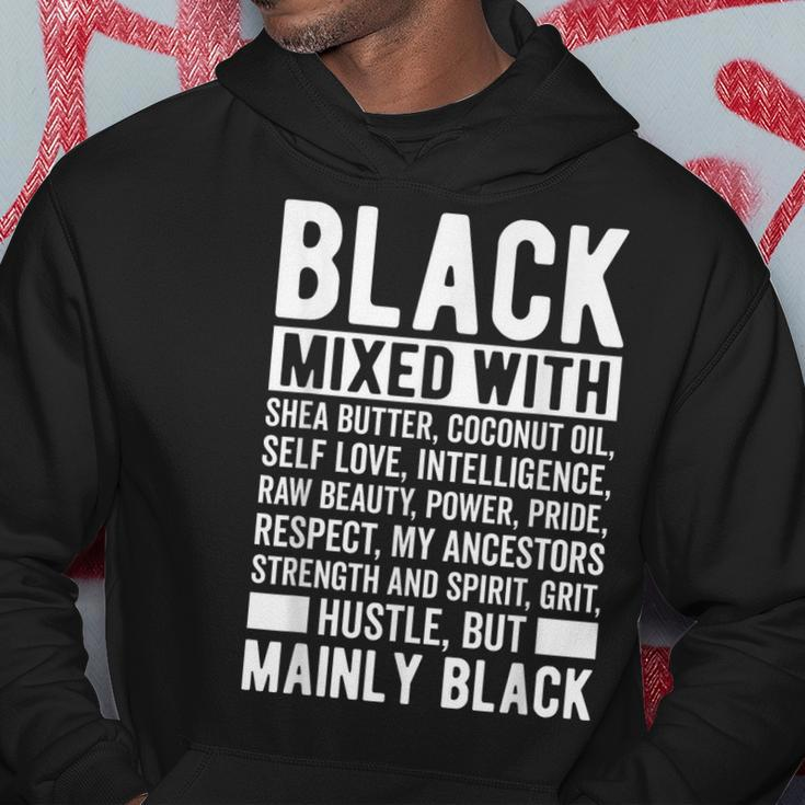 Mainly Black African Pride Black History Month Junenth Hoodie Unique Gifts