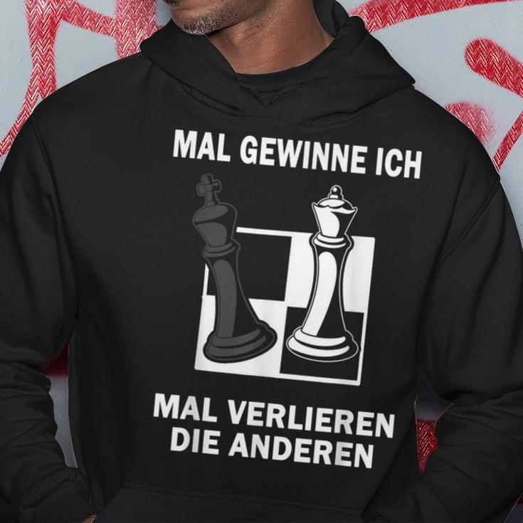 Mal Gewinne Ich Mal Verlieren Die Anderen Chess Chess Game Hoodie Lustige Geschenke