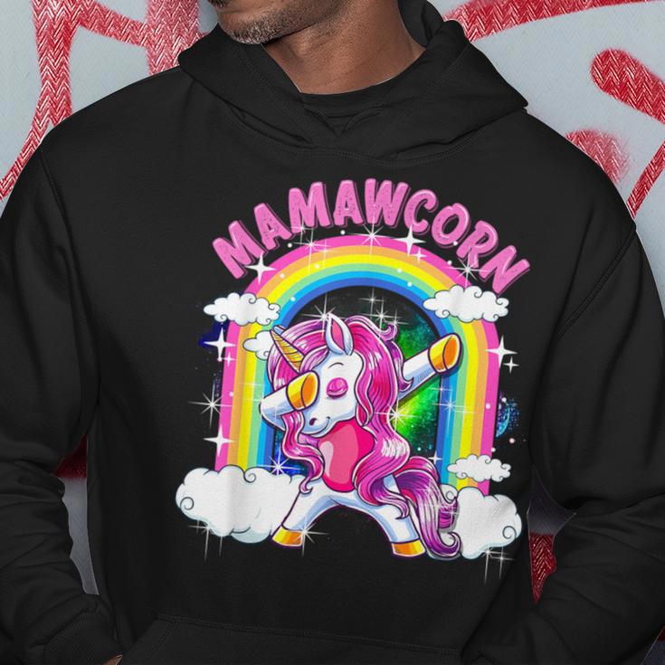 Mamawcorn Dabbing Unicorn Cute Mamaw Hoodie Unique Gifts