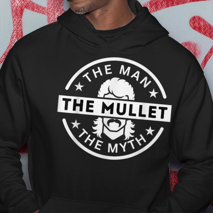 The Man The Myth The Mullet Fathers Day Mullets Hoodie Unique Gifts
