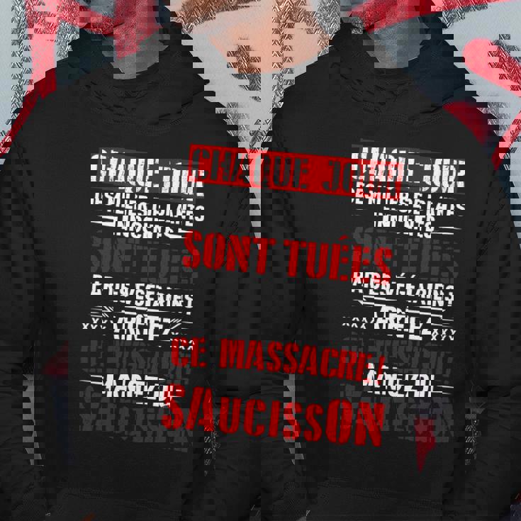 Mangez Du Saucisson Exclusif Limitée Sweat à capuche Cadeaux drôles