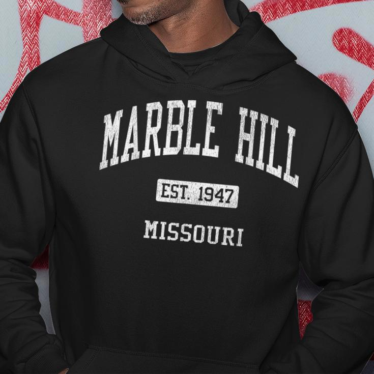 Marble Hill Missouri Mo Js04 Vintage Athletic Sports Hoodie Unique Gifts