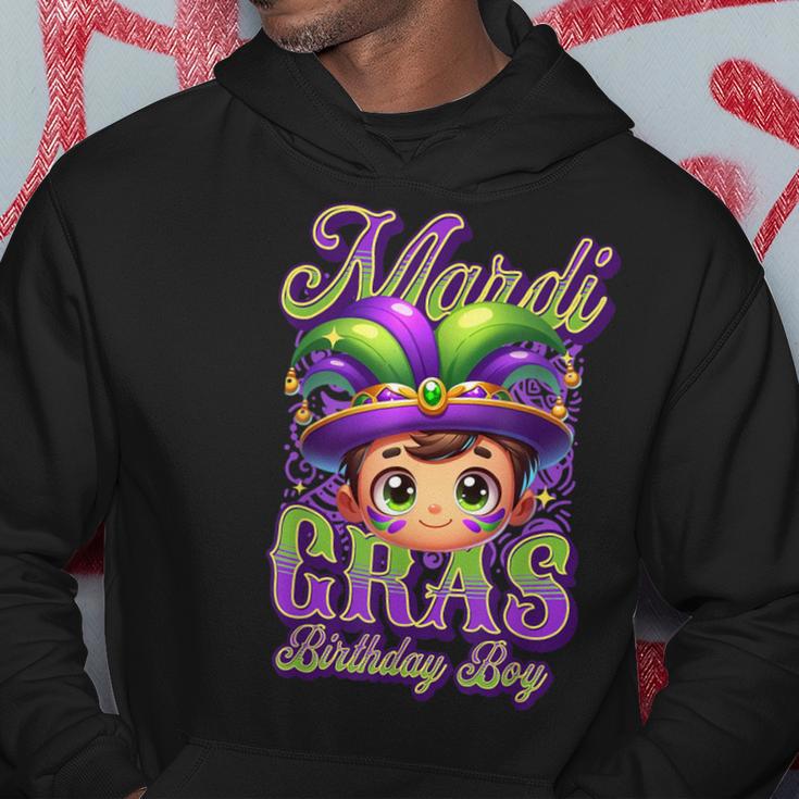 Mardi Gras Geburtstag Junge Kinder Männer Sohn Papa Ehemann Nola Kapuzenpullover Lustige Geschenke