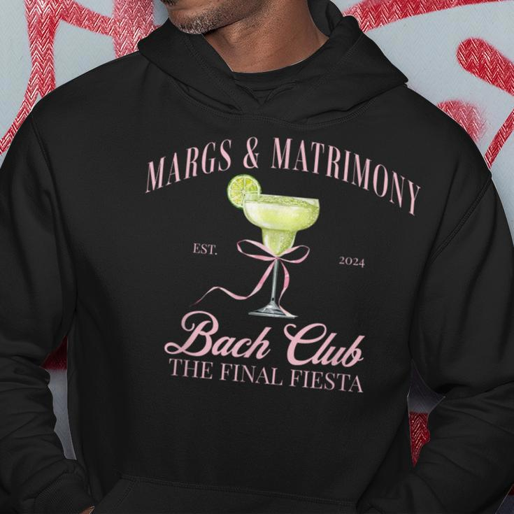 Margs And Matrimony Bachelorette Party Bach Club Margarita Hoodie Unique Gifts