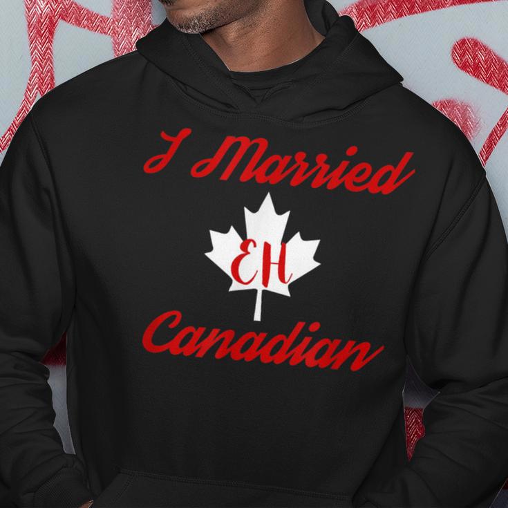 I Married Eh Canadian Marriage Hoodie Unique Gifts