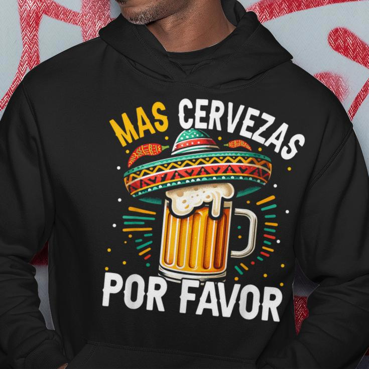 Mas Cervezas Por Favor Cinco De Mayo Drinking Men Hoodie Personalized Gifts