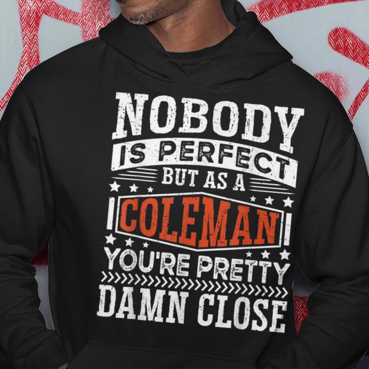 Matching Coleman Family Name Family Reunion Coleman Hoodie Funny Gifts