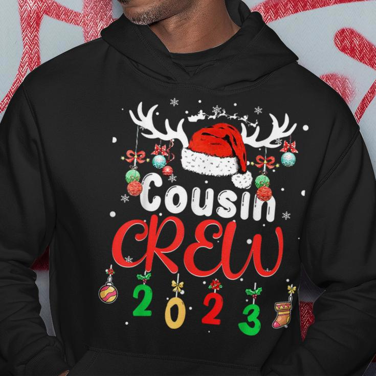 Matching Family Christmas Cousin Crew 2023 Elf Squad Xmas Pj Hoodie Unique Gifts