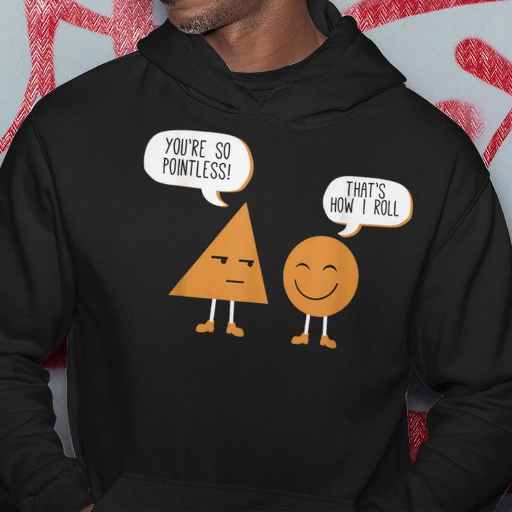 Math Graphic Figures And Shapes You're So Pointless Hoodie Unique Gifts