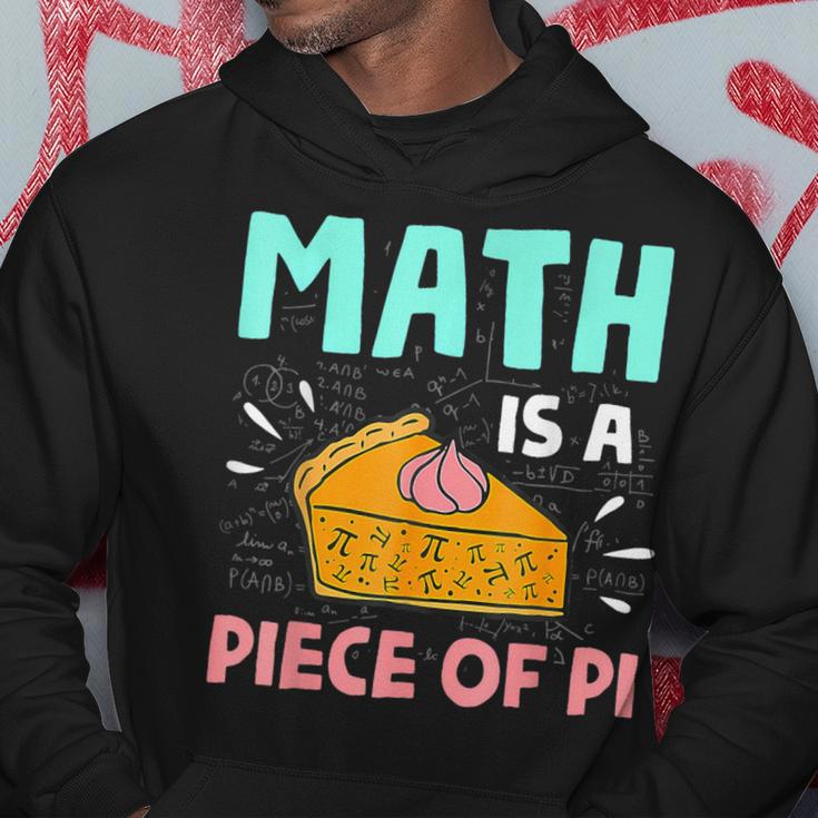 Math Is A Piece Of Pie Pi Day Math Lover Hoodie Unique Gifts