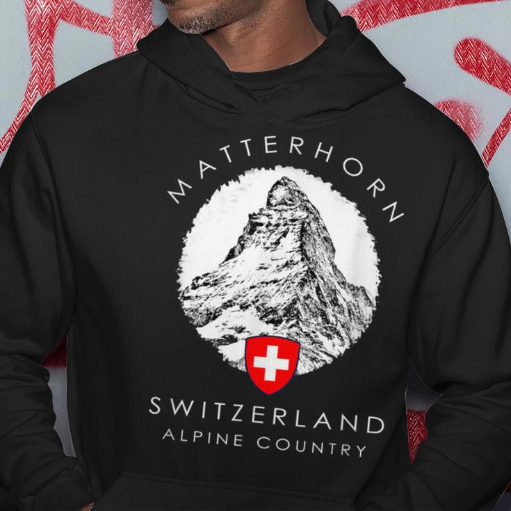 Matterhorn Switzerland Xo4u Original Hoodie Lustige Geschenke