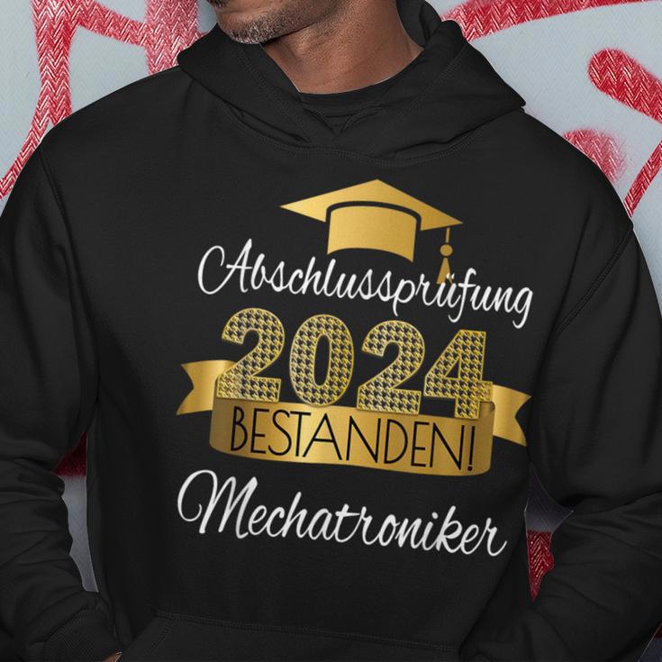 Mechatroniker Prüfung Bestanden Ausgelernt Dual Training Hoodie Lustige Geschenke