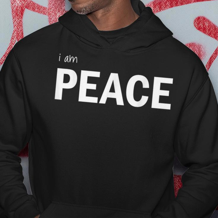 How To Meditate I Am Peace Mindfulness Yoga Hoodie Unique Gifts