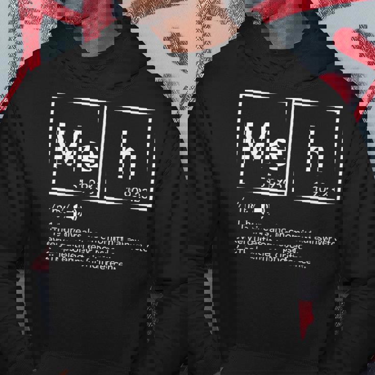 Meh Definition Non-Committal The Element Of Indifference Hoodie Personalized Gifts