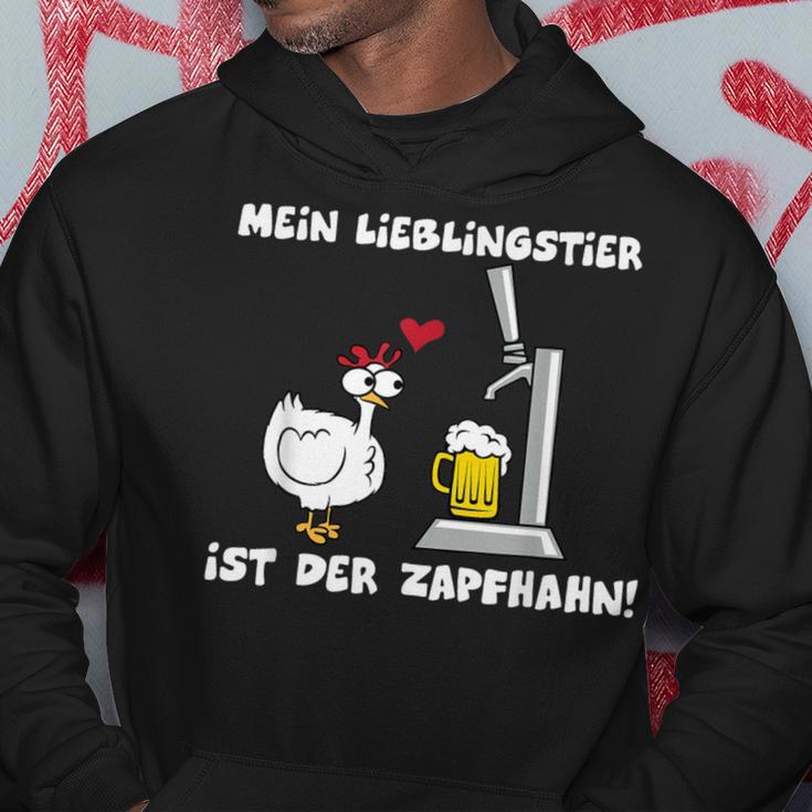 Mein Lieblingstier Ist Der Zapfhahn Hoodie Lustige Geschenke