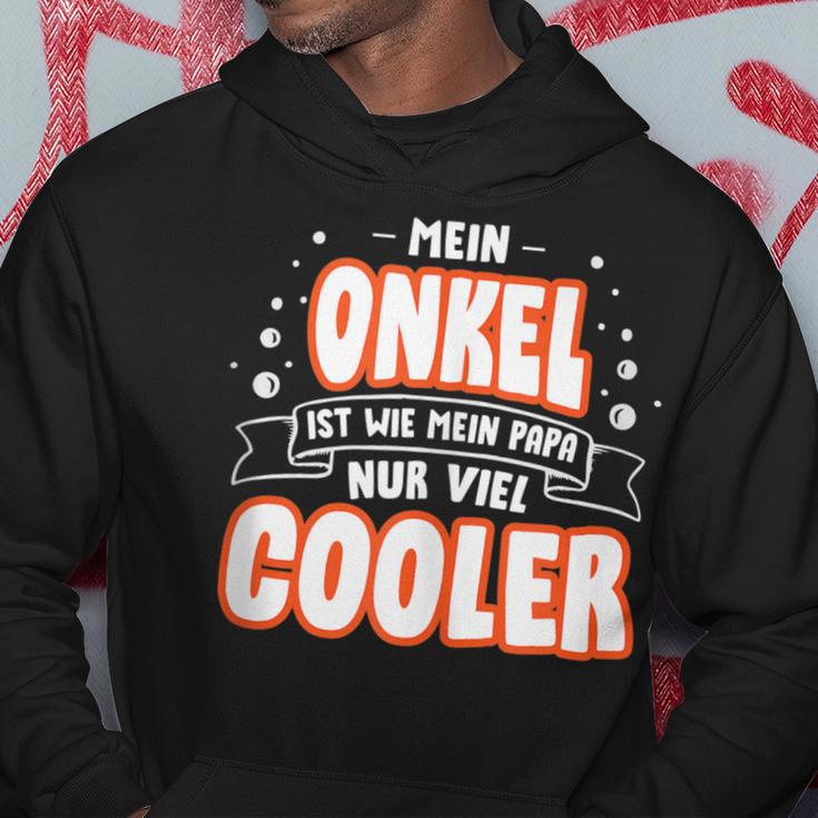 Mein Onkel Ist Wie Mein Papa Nuriel Cooler Kapuzenpullover Lustige Geschenke