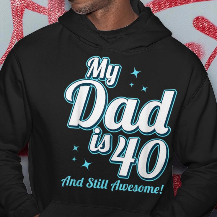 Meinater Ist 40 Jahre Alt Papa Alles Gute Zum 40 Geburtstag Papa Kapuzenpullover Lustige Geschenke