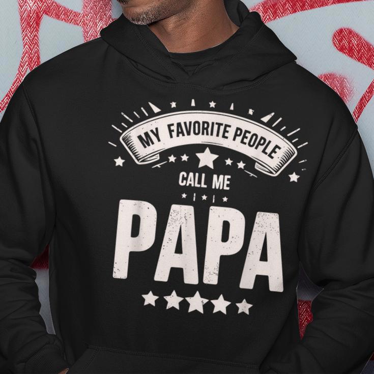 Meine Lieblingsleute Nennen Mich Papa Lustiger Opa-Vatertag Kapuzenpullover Lustige Geschenke